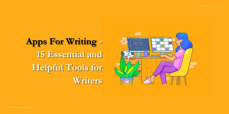 Apps For Writing